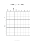 Nonogram - 15x15 - A186 Print Puzzle