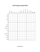Nonogram - 15x15 - A210 Print Puzzle