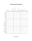 Nonogram - 15x15 - A219 Print Puzzle