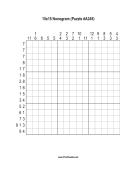 Nonogram - 15x15 - A245 Print Puzzle