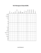 Nonogram - 15x15 - A255 Print Puzzle