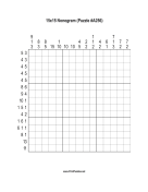 Nonogram - 15x15 - A256 Print Puzzle