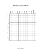 Nonogram - 15x15 - A257 Print Puzzle