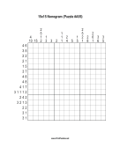 Nonogram - 15x15 - A55 Print Puzzle