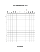 Nonogram - 15x15 - A76 Print Puzzle