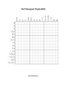 Nonogram - 15x15 - A93 Print Puzzle
