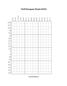 Nonogram - 15x20 - A103 Print Puzzle