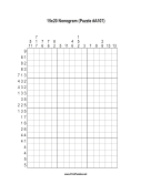 Nonogram - 15x20 - A107 Print Puzzle