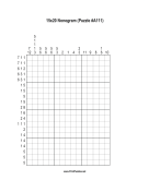 Nonogram - 15x20 - A111 Print Puzzle