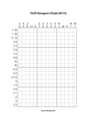 Nonogram - 15x20 - A114 Print Puzzle