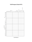 Nonogram - 15x20 - A115 Print Puzzle