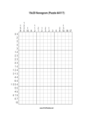 Nonogram - 15x20 - A117 Print Puzzle
