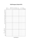 Nonogram - 15x20 - A118 Print Puzzle