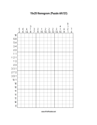 Nonogram - 15x20 - A123 Print Puzzle