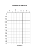 Nonogram - 15x20 - A153 Print Puzzle