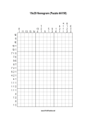Nonogram - 15x20 - A158 Print Puzzle