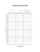 Nonogram - 15x20 - A159 Print Puzzle