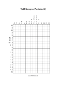 Nonogram - 15x20 - A160 Print Puzzle