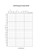 Nonogram - 15x20 - A166 Print Puzzle