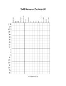Nonogram - 15x20 - A168 Print Puzzle