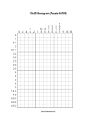 Nonogram - 15x20 - A169 Print Puzzle