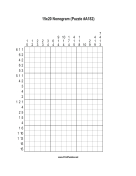 Nonogram - 15x20 - A182 Print Puzzle