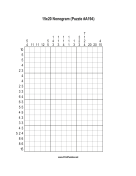 Nonogram - 15x20 - A194 Print Puzzle