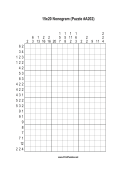 Nonogram - 15x20 - A202 Print Puzzle