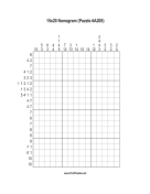 Nonogram - 15x20 - A205 Print Puzzle