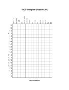 Nonogram - 15x20 - A208 Print Puzzle