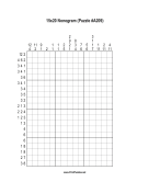 Nonogram - 15x20 - A209 Print Puzzle