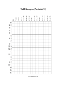 Nonogram - 15x20 - A215 Print Puzzle