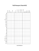 Nonogram - 15x20 - A23 Print Puzzle