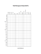 Nonogram - 15x20 - A273 Print Puzzle