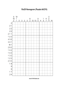Nonogram - 15x20 - A274 Print Puzzle
