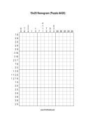 Nonogram - 15x20 - A28 Print Puzzle