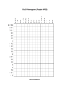 Nonogram - 15x20 - A32 Print Puzzle