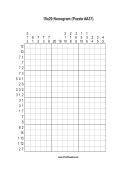 Nonogram - 15x20 - A37 Print Puzzle