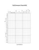 Nonogram - 15x20 - A55 Print Puzzle