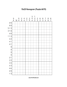 Nonogram - 15x20 - A79 Print Puzzle