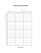 Nonogram - 15x20 - A91 Print Puzzle