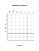 Nonogram - 20x20 - A112 Print Puzzle