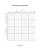 Nonogram - 20x20 - A132 Print Puzzle