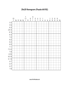 Nonogram - 20x20 - A192 Print Puzzle