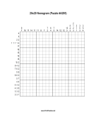 Nonogram - 20x20 - A205 Print Puzzle
