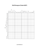 Nonogram - 20x20 - A207 Print Puzzle