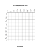 Nonogram - 20x20 - A39 Print Puzzle