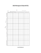 Nonogram - 20x30 - A132 Print Puzzle