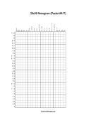 Nonogram - 20x30 - A17 Print Puzzle