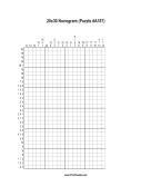 Nonogram - 20x30 - A187 Print Puzzle